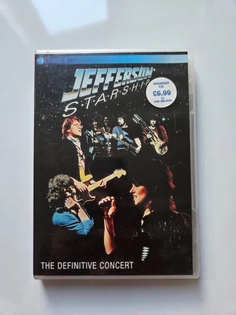 JEFFERSON STARSHIP - DEFINITIVE CONCERT THE - DVD - P2222z £14.50