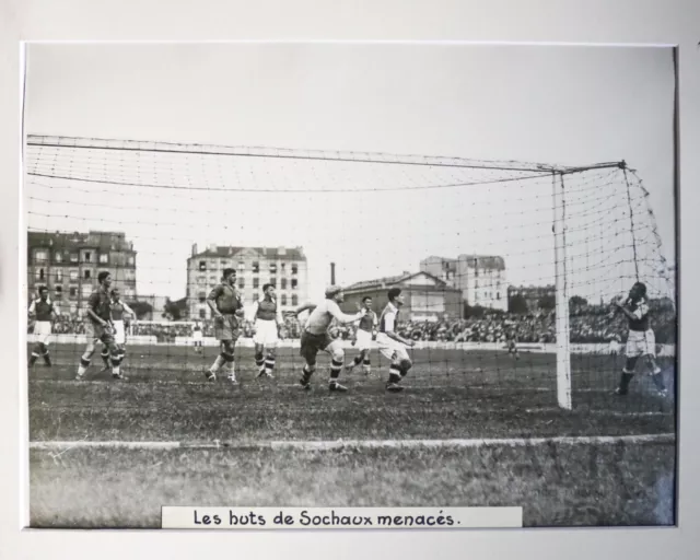 FOOTBALL - 1936 - Grande Photo de presse - 30x40cm - Red star / FC Sochaux