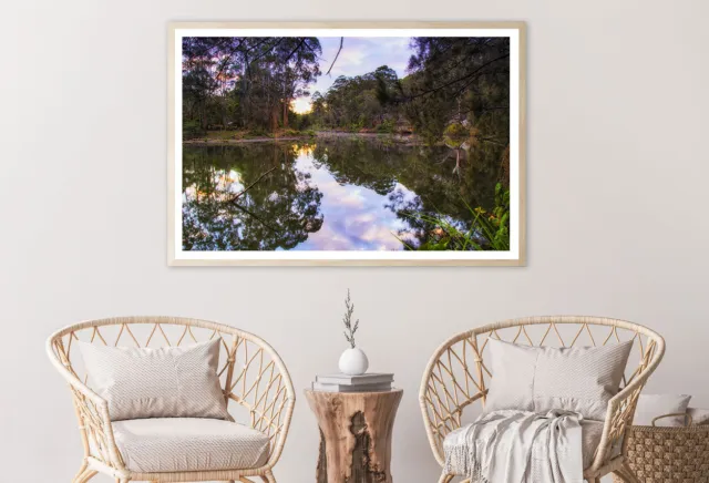 Clear Lane Cove River of Sydney Print Premium Poster High Quality choose sizes