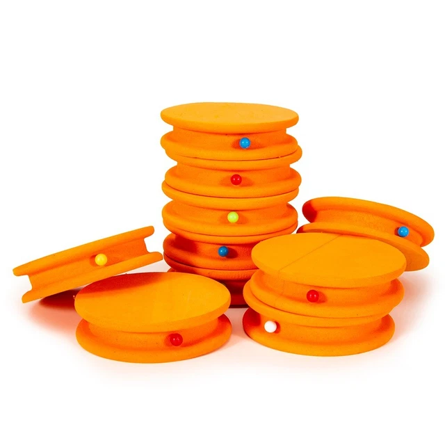 Système de stockage efficace de ligne de pêche à la carpe 20 pièces enrouleu