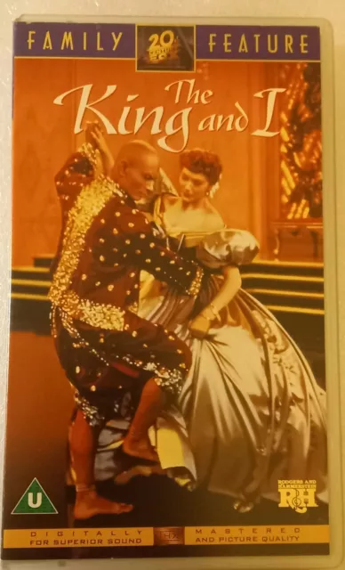 The King And I VHS video cassette [Brand new-sealed] Digitally remastered