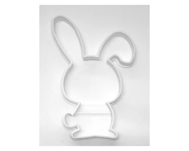 Baby Bunny Outline Rabbit Woodland Creature Forest Cookie Cutter Usa Pr3638