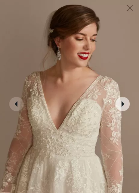 Ivory Wedding dress Size 10