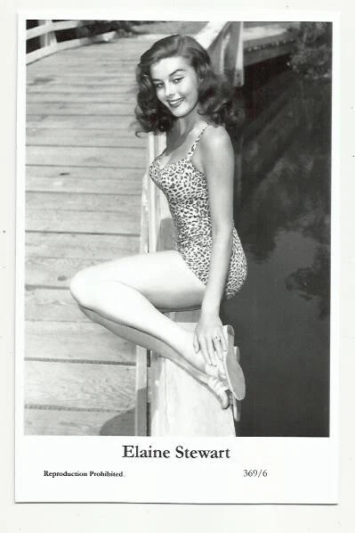 (Bx24) Elaine Stewart Swiftsure Photo Postcard (369/6) Filmstar Pin Up Glamor