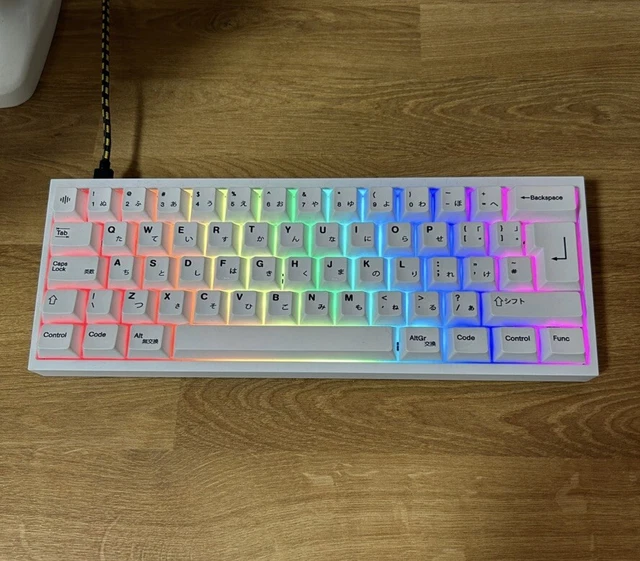 wooting 60he カスタム CUSTOM WOOTING 60HE + Keyboard With Tofu 60