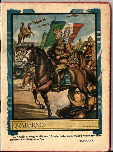 Quaderno Di Scuola Anni '30 - Non Scritto