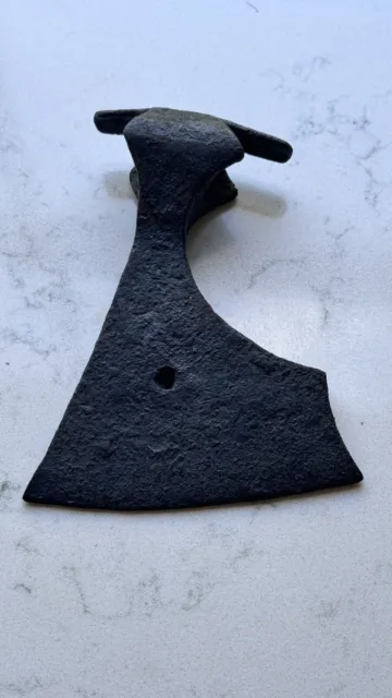 Ancient UBER- Rare Viking Iron Combat Battle AXE 8th to 11th century AD