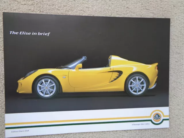 Lotus Elise (S2) (111R Featured) - Brochure/Spec Sheet - 2005
