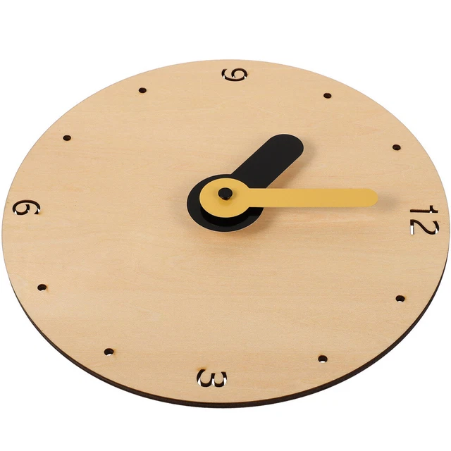 Silent Wall Clock Wall Clock Decoration Wooden Wall Clock Decorate