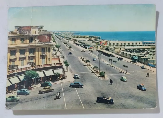 55764 Cartolina - Roma - Ostia Lido - Lungomare Paolo Toscanelli - VG 1963