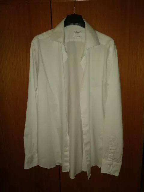 FUSARO ANTONIO Napoli Camicia Uomo taglia L 41 16 Cotone
