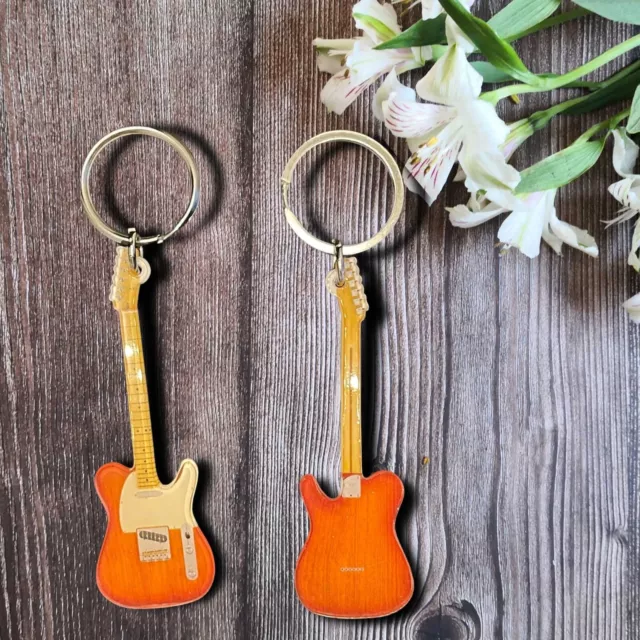 Porte-clés guitare Fender American Telecaster Ultraburst