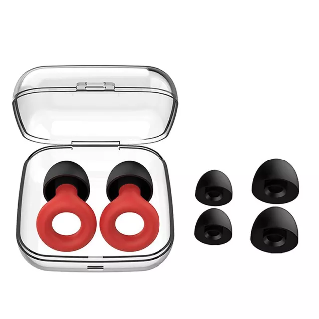 1Pair Ear Plugs For Sleeping Anti Noise Sleeping Plugs Waterproof Ear Plug