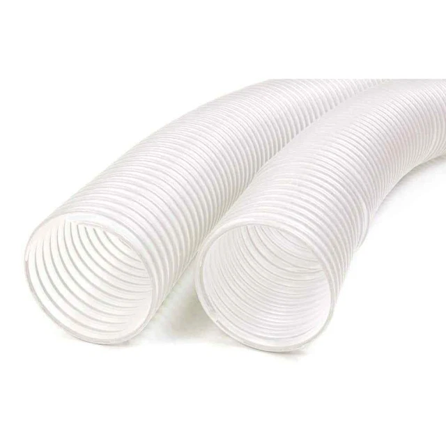4 In. X 10 Ft. Universal Dust Extractor Hose | Wen Collector Flexible Ft Clear