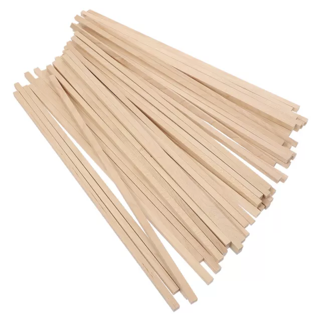 30 piezas Palos de madera para decoración de chimenea Palos de madera Material cuadrado