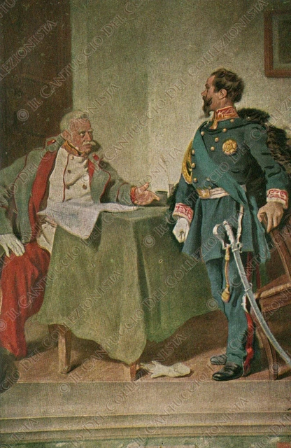 Convegno di Vignale 1849 Casa Savoia S. Martino Bressanin Cartolina