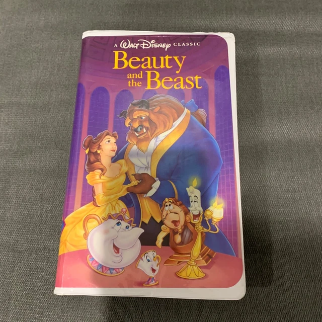 BEAUTY AND THE Beast Rare Black Diamond VHS Walt Disney Tape LK NEW