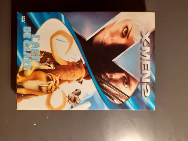 Coffret dvd (Âge de Glace 1 et X-Man 2)
