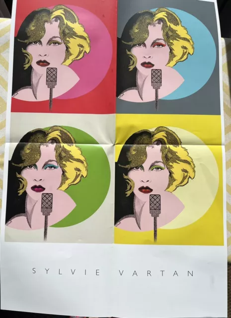 2 Posters Sylvie Vartan + 2 Cartes Postales Promo