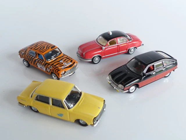 2 HO MODELLAUTOS Märklin 1:87 Plastik Unverglaste Drahtachser Ford