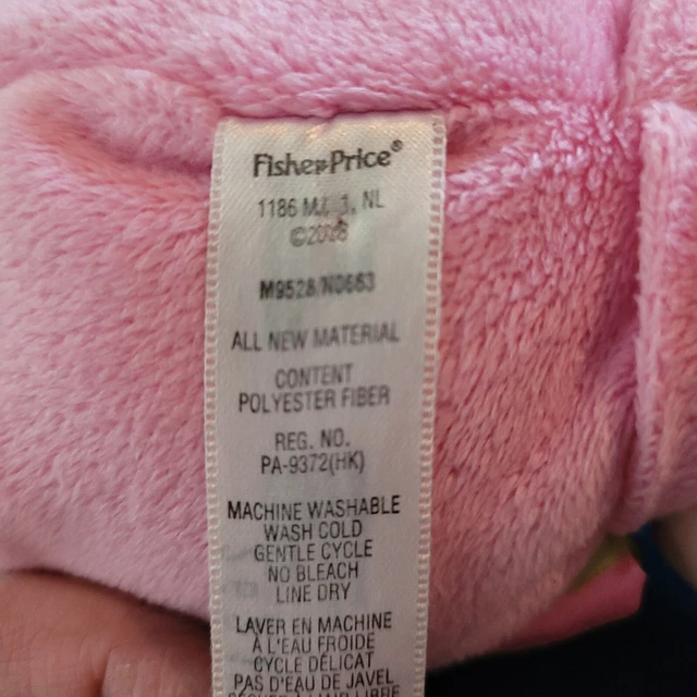 Fisher Price 2008 My First Doll Approximately 10" Stuffed Animal Baby Toy Plush 5