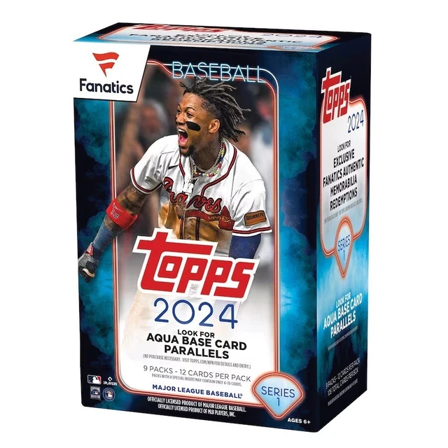2024 TOPPS SERIES 1 Baseball Factory Sealed Fanatics Exclusive Value