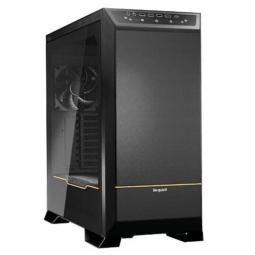 Stai zitto! Custodia da gioco Dark Base Pro 901 con finestra in vetro striscia E-ATX 3 ventole