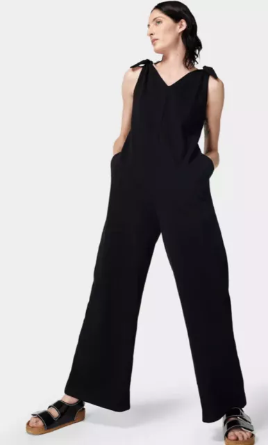 SWEATY BETTY HARLOW Black Jumpsuit Medium New $81.16 - PicClick