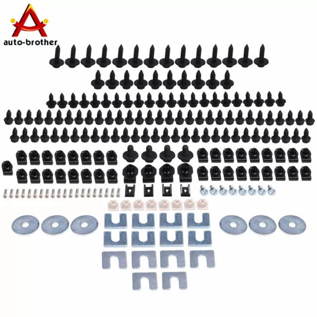 Front End Sheet Metal Hardware Kit 210pc For Chevy Chevrolet SUV And GMC SUV