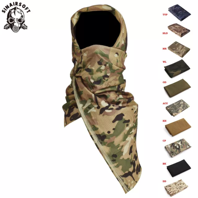 Tactical Shemagh Military Arab Army Keffiyeh Desert Scarf Sniper Face Veil