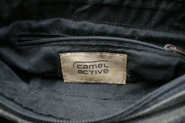 Hochwertige Camel Umhängetasche
