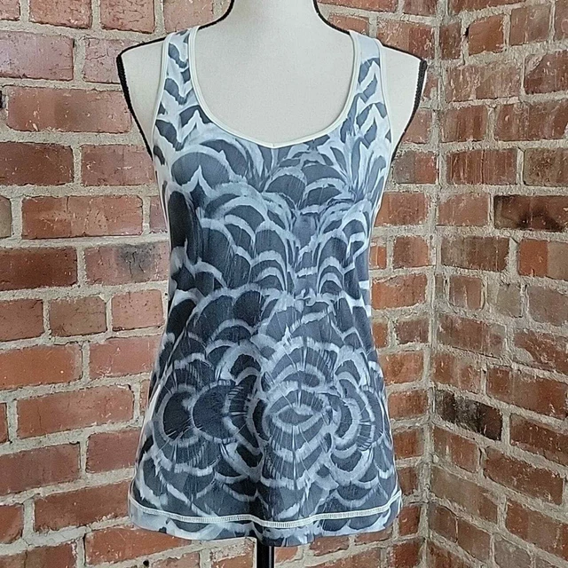 Lululemon Dance To Yoga Pretty Plume Angel Wing athletic tank top 8