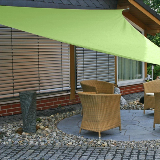 Shade Cloth Patio Sails Blackout Cloth Outdoor Sun Shade Water Proof 8