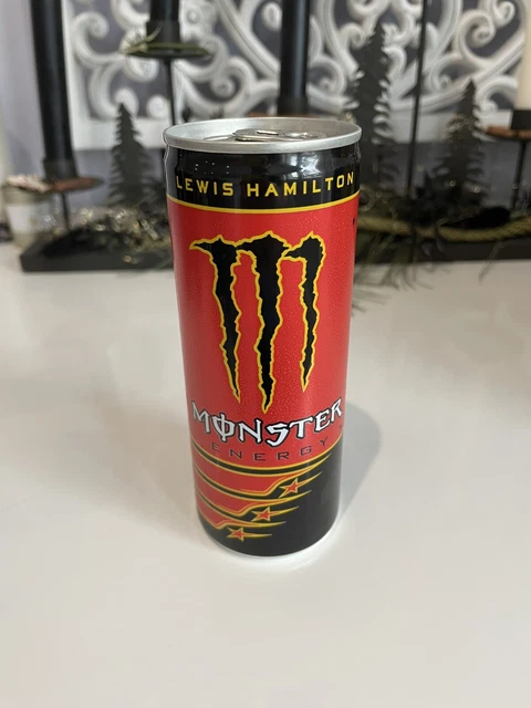 MONSTER ENERGY DRINK Monster Lewis Hamilton 250 ml USA Voll NEU RAR ...