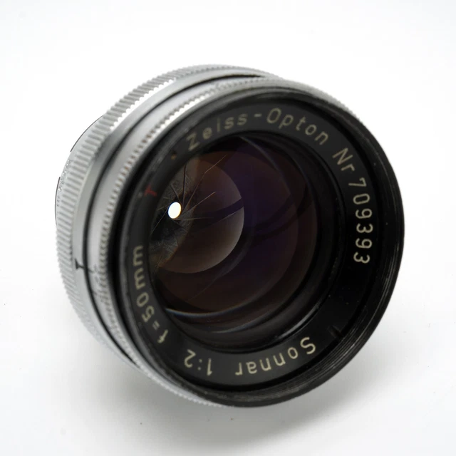 ZEISS-OPTON SONNAR 2/50MM T for Contax IIA $432.16 - PicClick AU