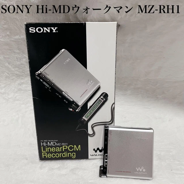 SONY Hi-MDウォークマン MZ-RH1 シルバー