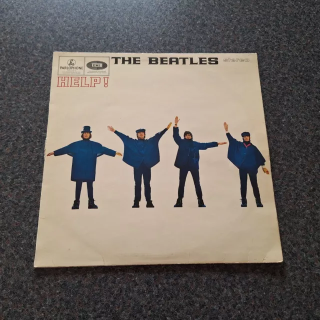 Beatles - Help! 12" Vinyl LP. VG+/VG+. 1976 Stereo Reissue.