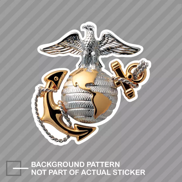 USMC EGA Sticker Decal Vinyl eagle globe anchor marines marine