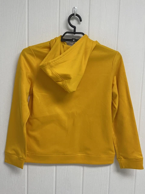 Under armour Larga Ragazzi Bambini Felpa con Cappuccio Giallo Taglia AMG / Jm / 3