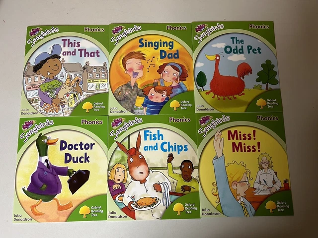 Oxford Reading Tree More Songbirds Phonics By Julia Donaldson | Level 1 - View #5