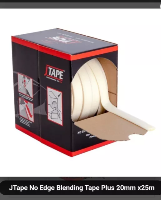 J Tape No Edge Blending Tape 15mm x 25m Roll 1 Box bodywork refinishing masking