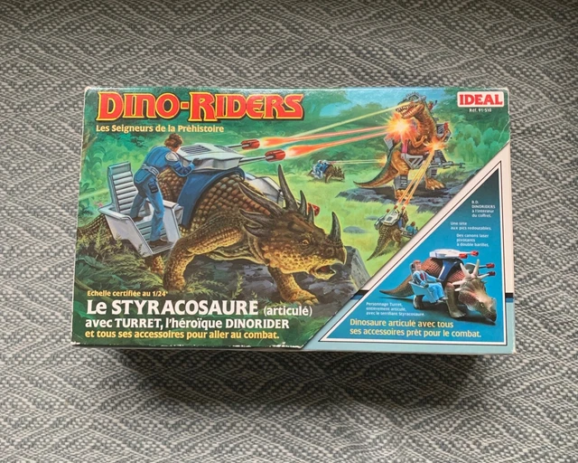 Styracosaurus / Dino Riders Tyco Toys mécanisme ok Styracosaure