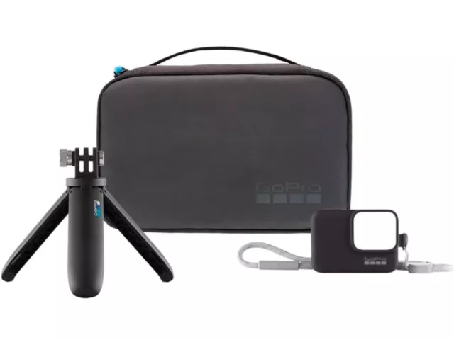 GoPro Travel Kit Mini Tripod Shorty Compact Case​ Hero5/6/7 Sleeve +Lanyard