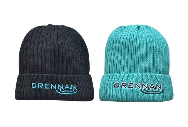 DRENNAN BEANIE MÜTZE in AQUA oder SCHWARZ - ANGELKLEIDUNG