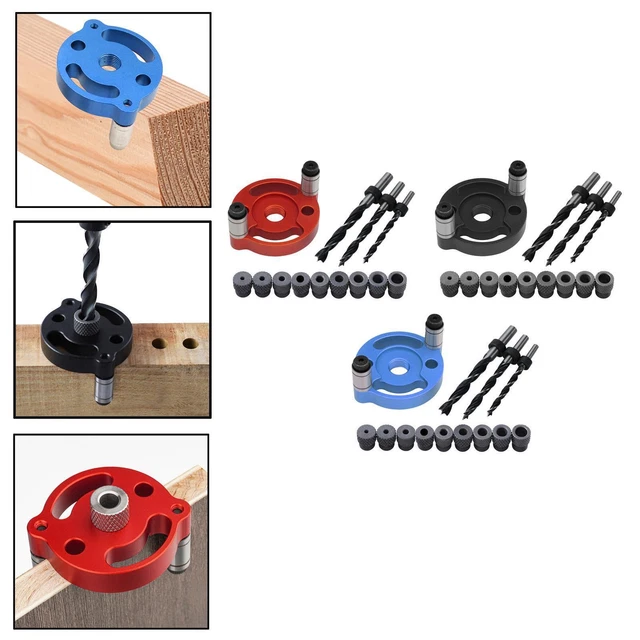 KATSU Dübellehre Selbstzentrierend - Metrisches Bohrwerkzeug Für Holzbearbeitung