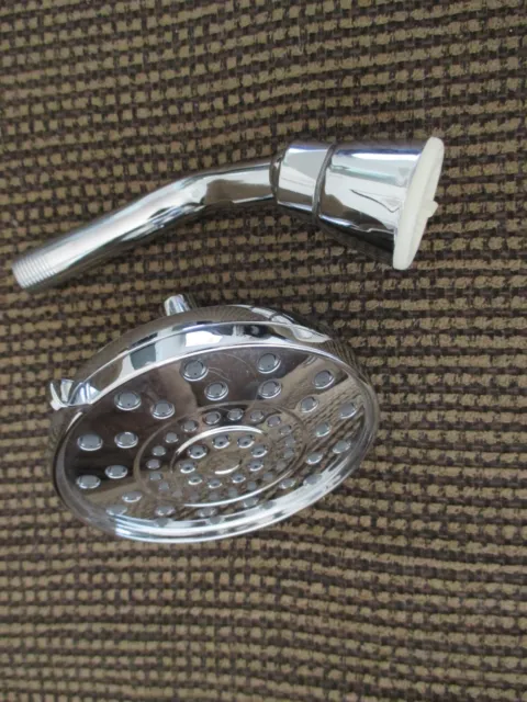 Lot Of 2 New Price Pfister Shower Heads Polished Chrome New