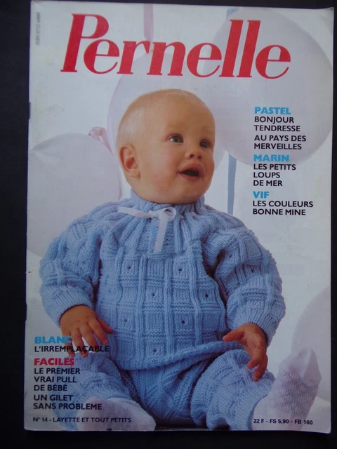 Catalogue De Tricot Layette Del Duca N°50 Vintage - Ancien, Modèles Bébé, édition Française