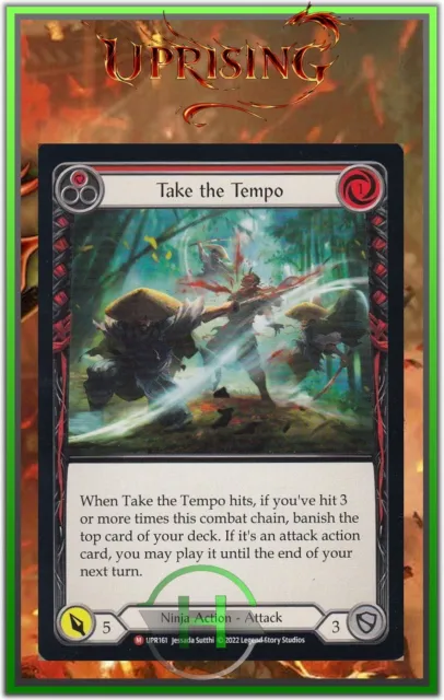 Take the Tempo Red - FAB:Uprising - UPR161 - Carte Officielle Anglaise