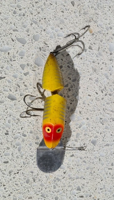 HEDDON RIVER RUNT Spook Sinker vintage fishing lures