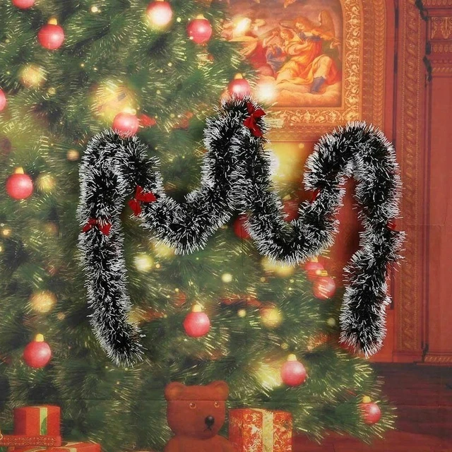 2M Christmas Tree Pine Tree Ribbons Garland Streamers Celebrate New Year Ceiling